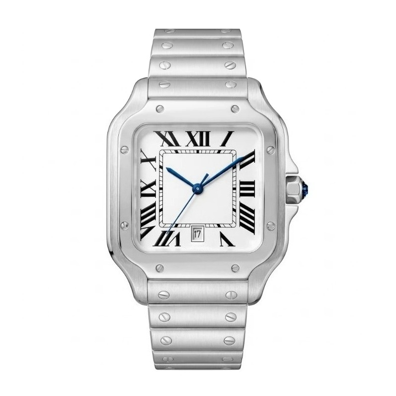 Cartier Watch Tank - Neue Luxus-Herren-Quarzuhr im klassischen Retro-Stil, Damenuhr