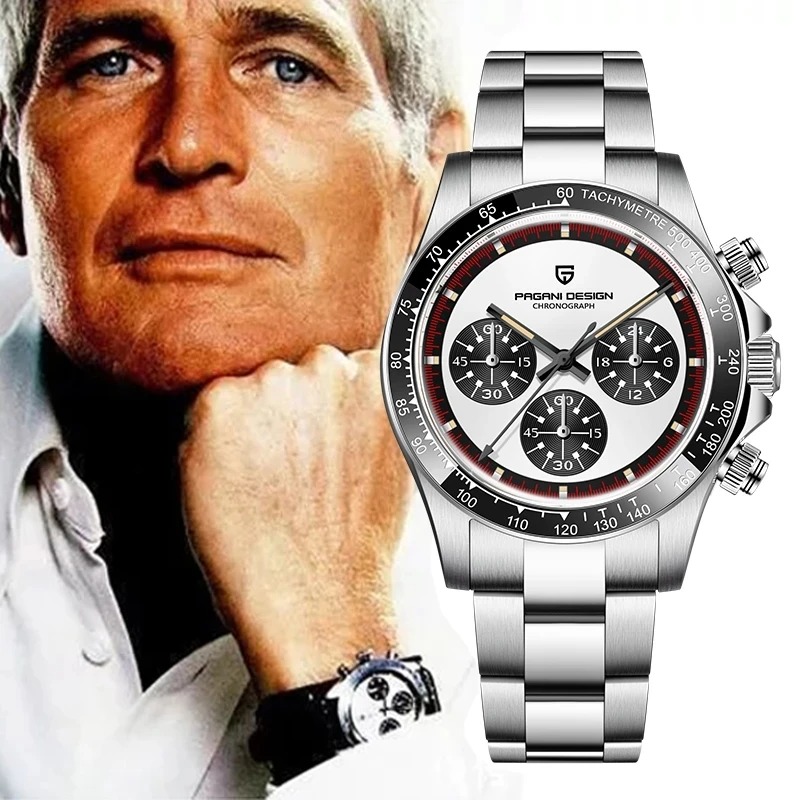 Rolex Watch Submariner - PAGANI DESIGN 40MM Klassische Herrenuhr VK63