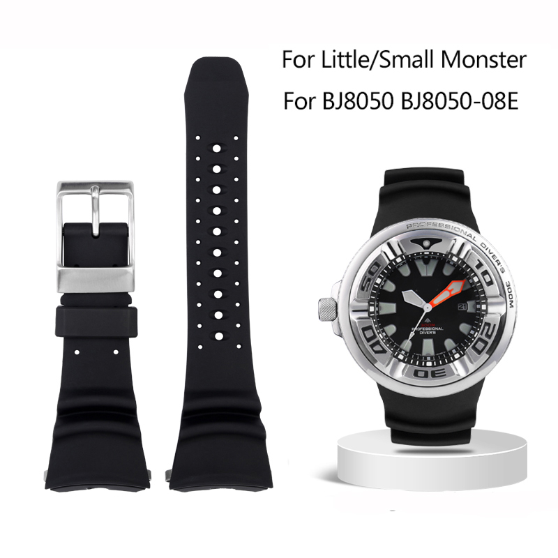 Citizen Watch Promaster - Gummi Armband Für Citizen BJ8050 BJ8050-08E