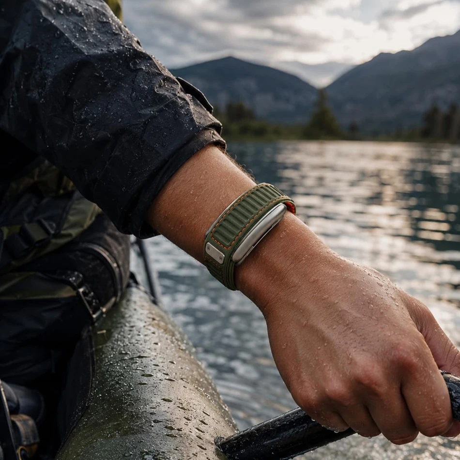 Nylon-Silikon-Schlaufenarmband – Sport Loop Velcro Bewertung und Preis