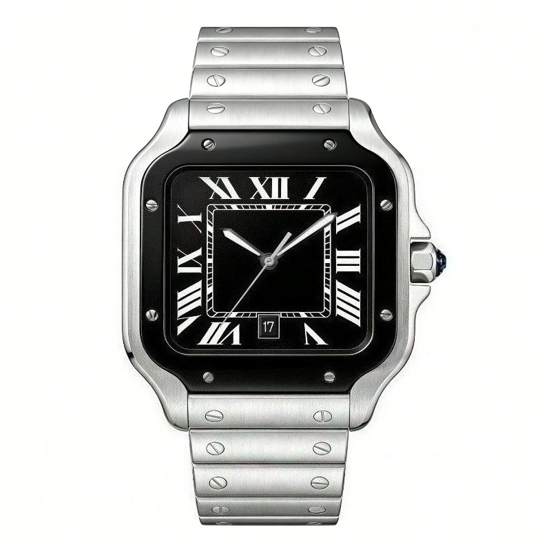 Neue Luxus-Herren-Quarzuhr im  – Cartier Watch Tank Bewertung und Preis