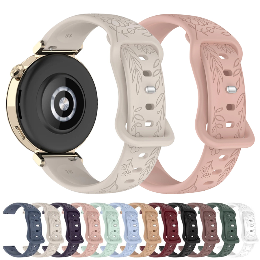 20 22mm 3D-Blumen-Silikonarmba – Silicone Watch Band 22Mm Bewertung und Preis