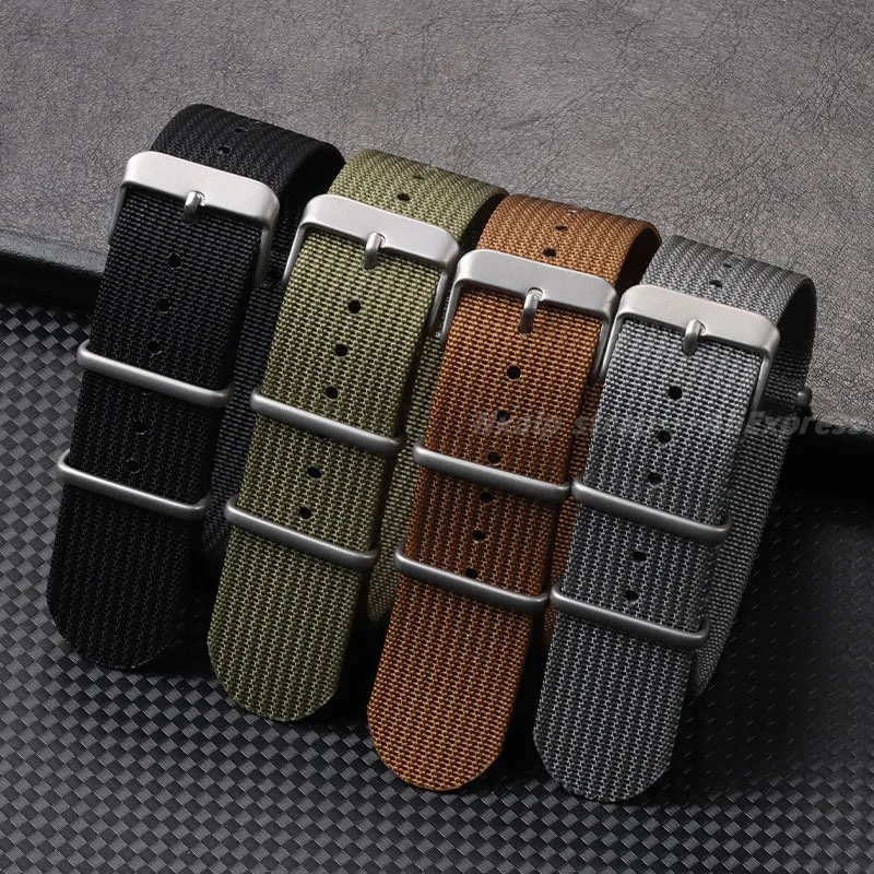 Geripptes Nylon-Uhrenarmband,  – Nato Strap Nylon Bewertung und Preis