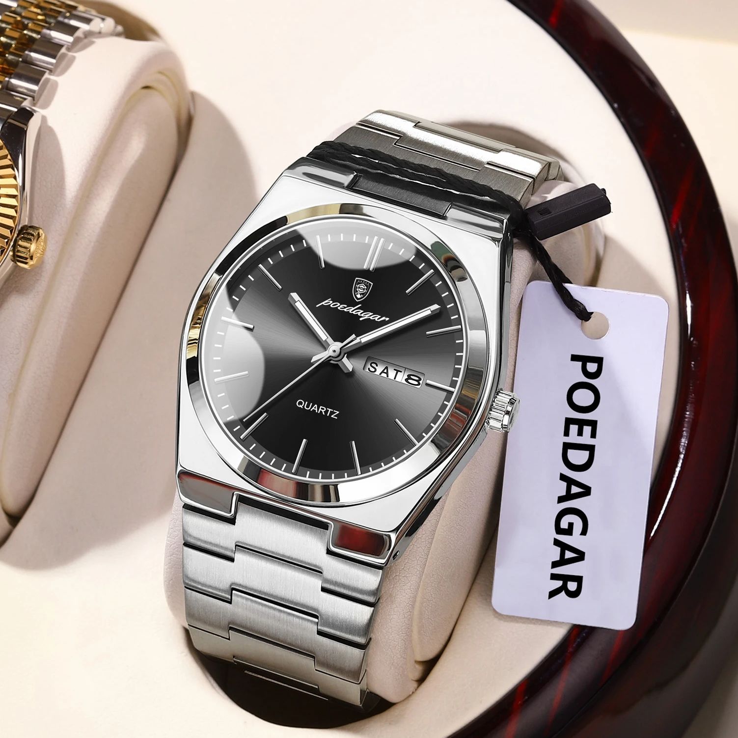 POEDAGAR Luxus Herren Quarz Ar – Patek Philippe Watch Nautilus Bewertung und Preis