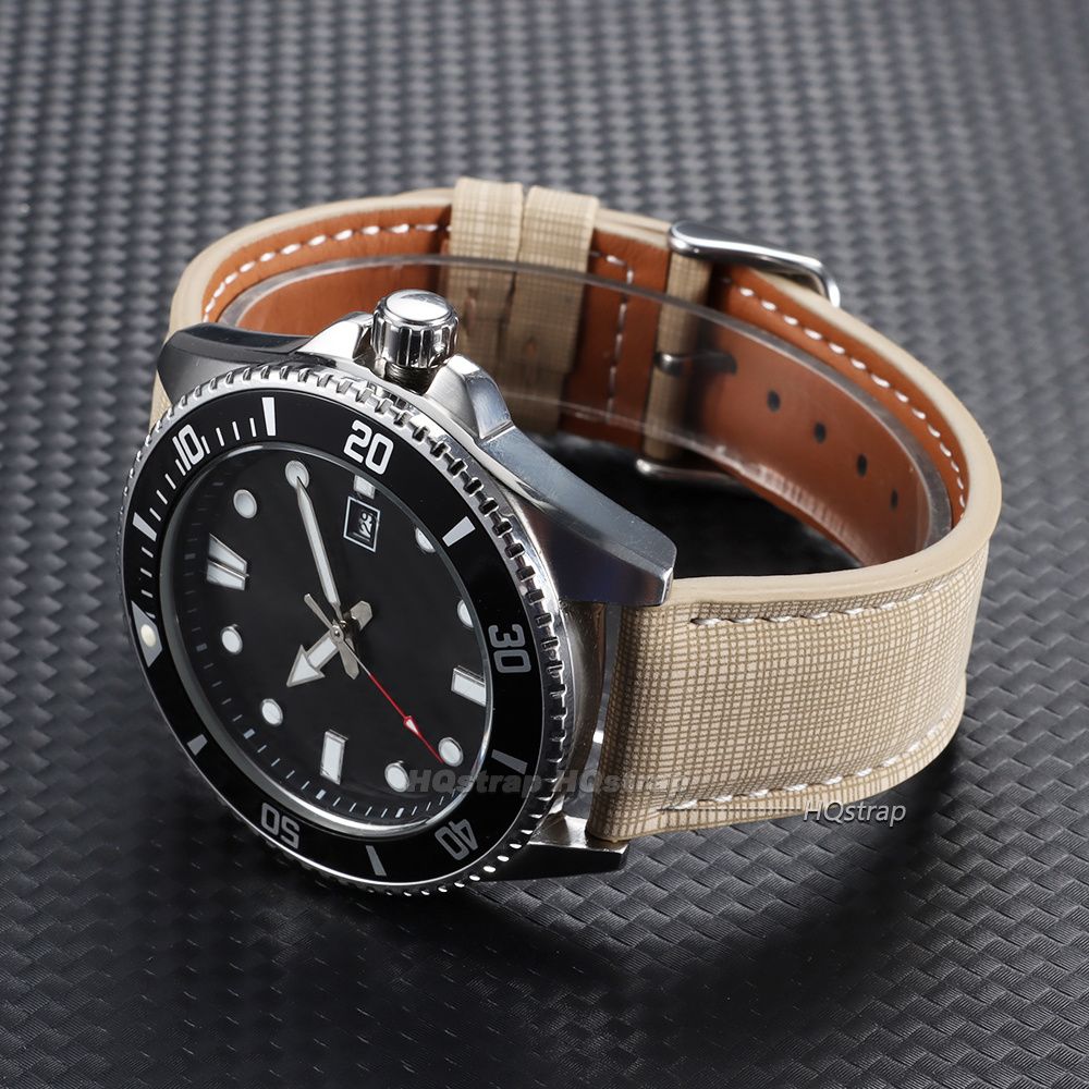 Leder-Uhrenarmband mit Karomus – Suede Strap Watch Bewertung und Preis