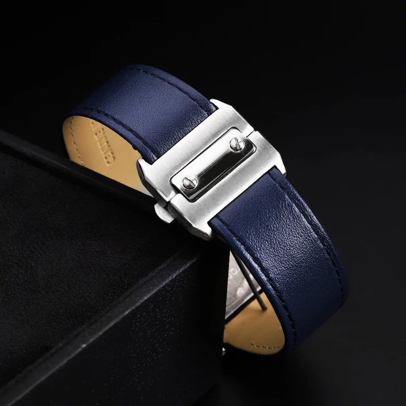 Echtes Lederarmband für Cartie – Cartier Watch Santos Bewertung und Preis