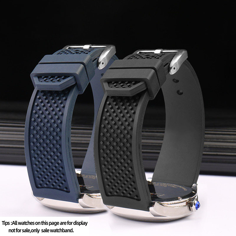Fluorkautschuk-Uhrenarmband, 2 – Cartier Watch Tank Bewertung und Preis