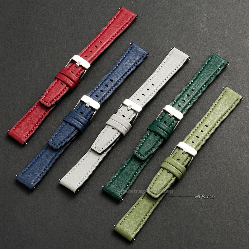 Ultradünnes Leder-Uhrenarmband – Leather Strap Quick Release Bewertung und Preis
