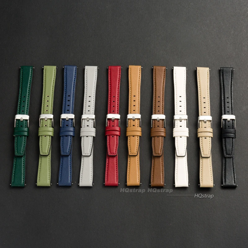 Ultradünnes Leder-Uhrenarmband – Leather Strap Quick Release Bewertung und Preis