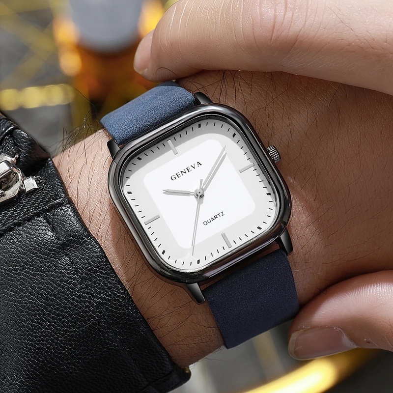 Modische klassische Herrenuhr  – Leather Watch Band Men Bewertung und Preis